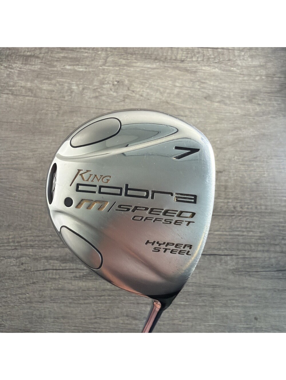 King Cobra Golf M SPEED OFFSET (7) WOOD Right RH Graphite Regular Hyper Steel